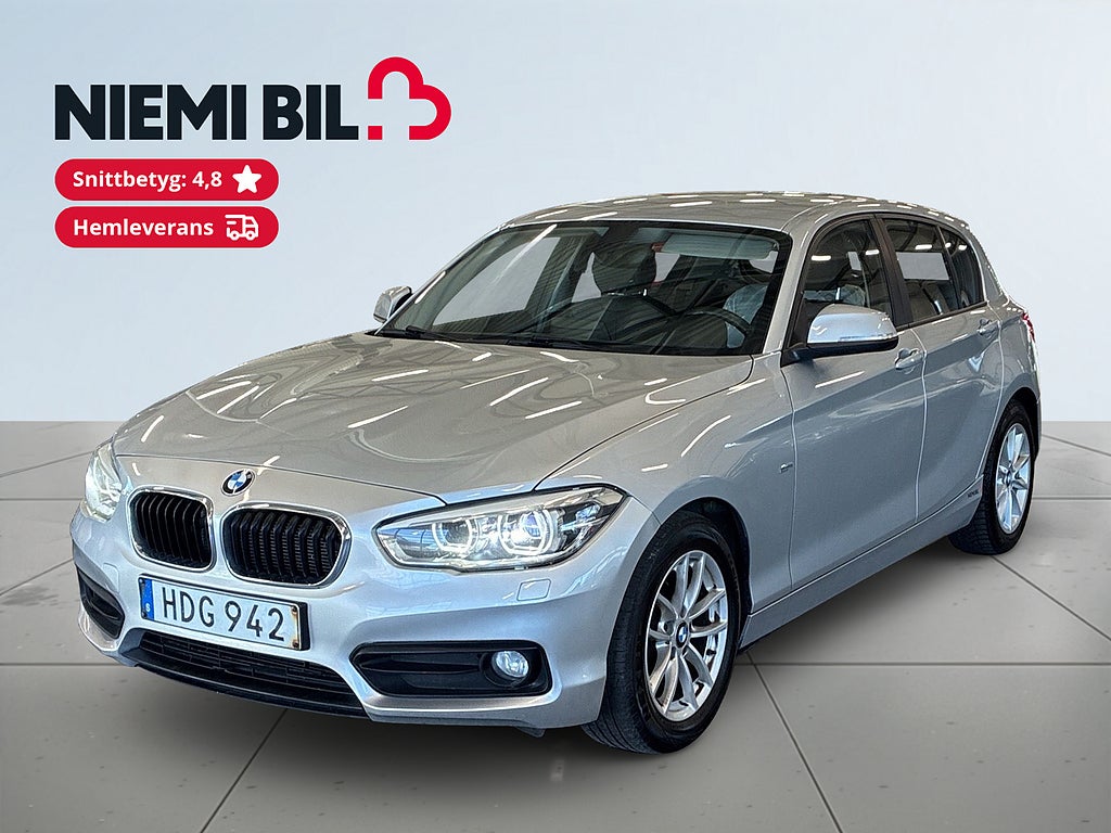 BMW 116d d Sport line S&V-hjul/Skinn/M sport ratt/Psens/Dragkrok