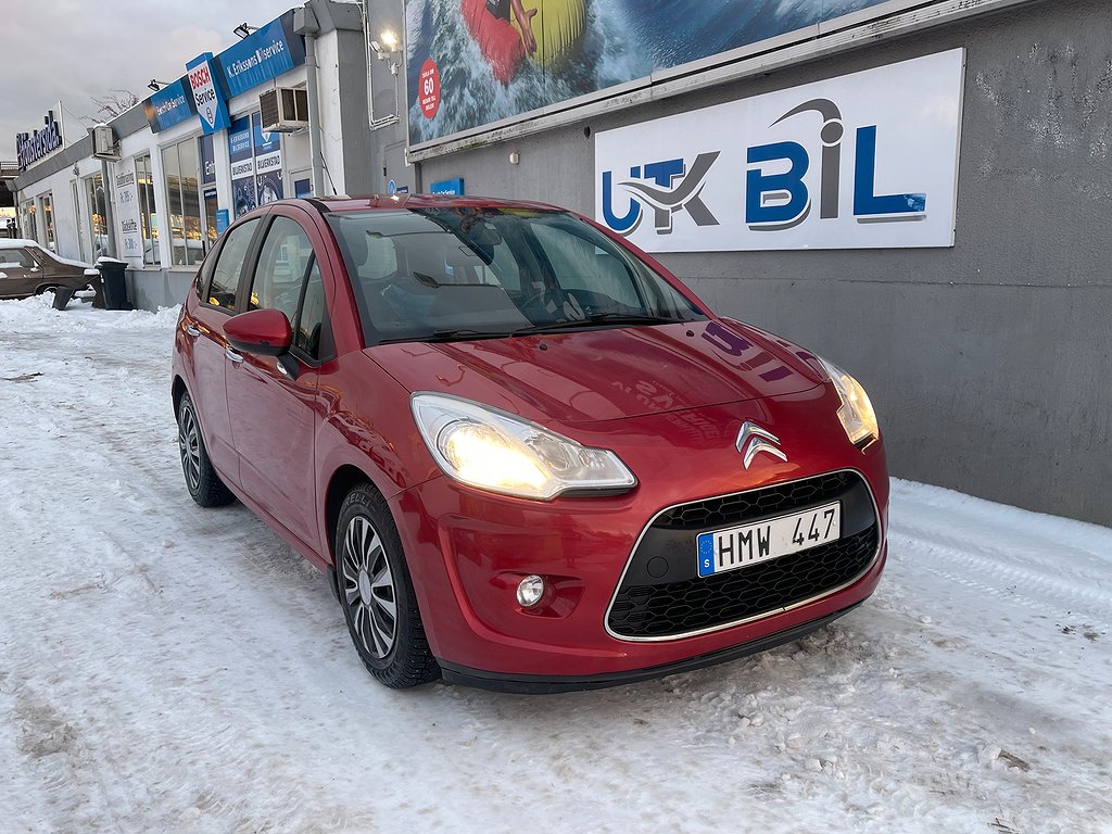 Citroën C3 1.2 VTi Euro5 /NyServad/P-sensor/Bluetooth/SoV