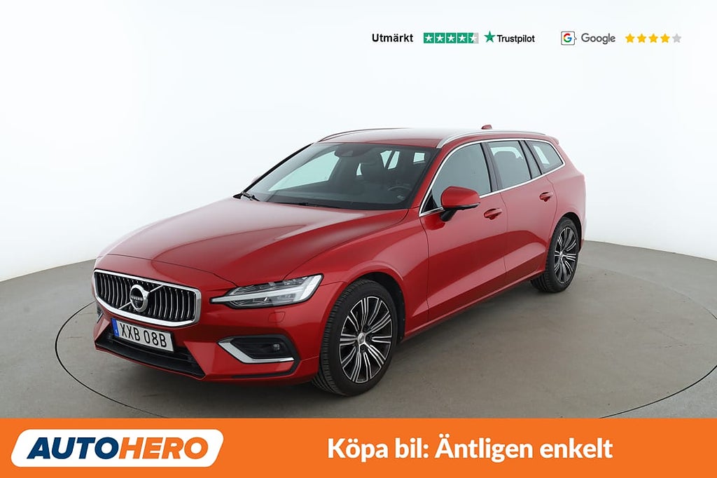 Volvo V60 D3 Inscription / 360, BLIS, Drag, Skinn