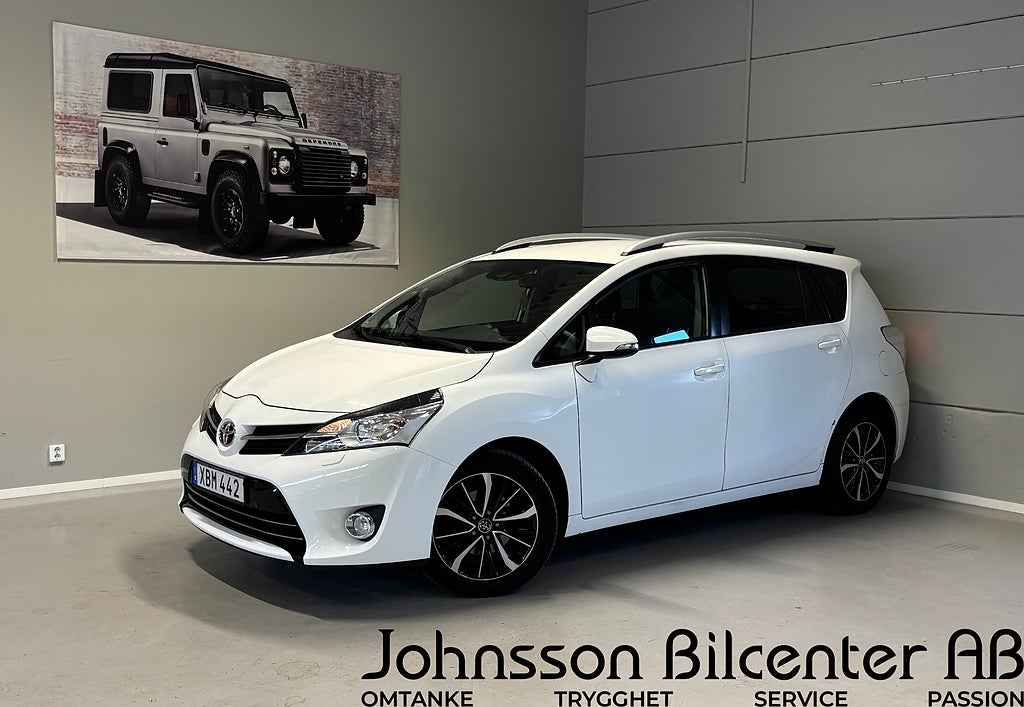 Toyota Verso 1.8 Valvematic 7 Sits 1 Ägare B-kamera Halvskinn 