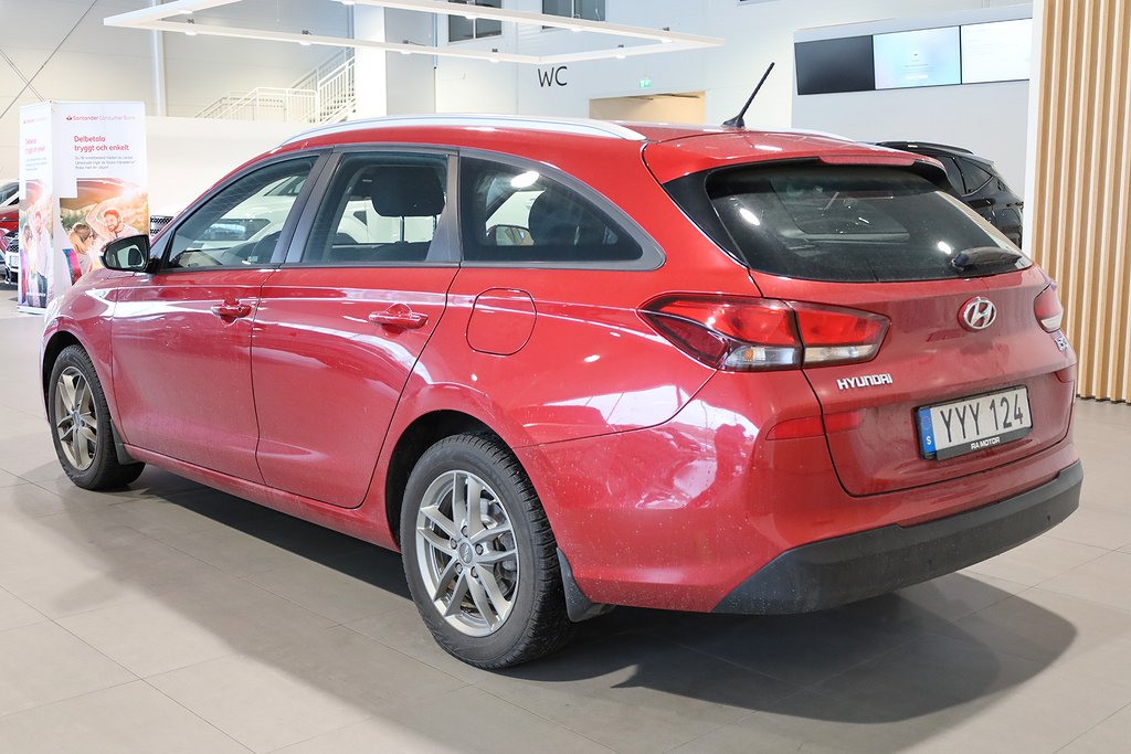 Hyundai i30 1,0 T-GDI blue 120hk Comfort Kombi Motorvärmare 2018