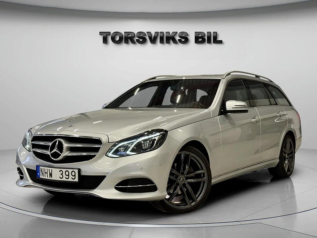 Mercedes-Benz E 220 T BlueTEC 7G- Avantgarde Drag  V-Hjul Ny servad