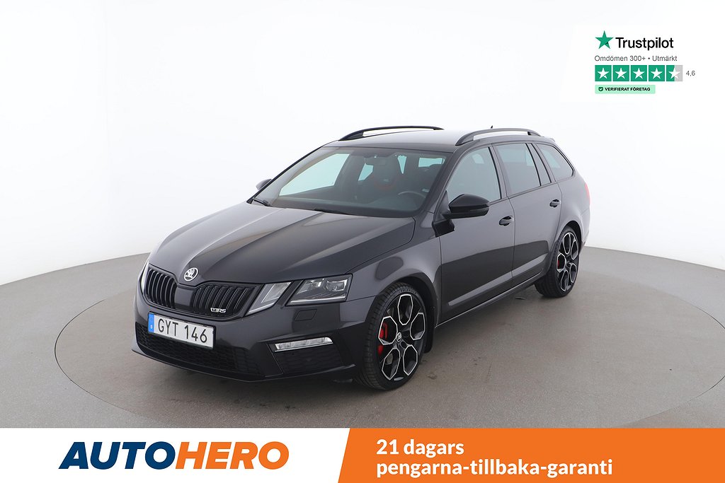 Skoda Octavia Combi RS 2.0 TSI Premium / M-Värmare, Canton