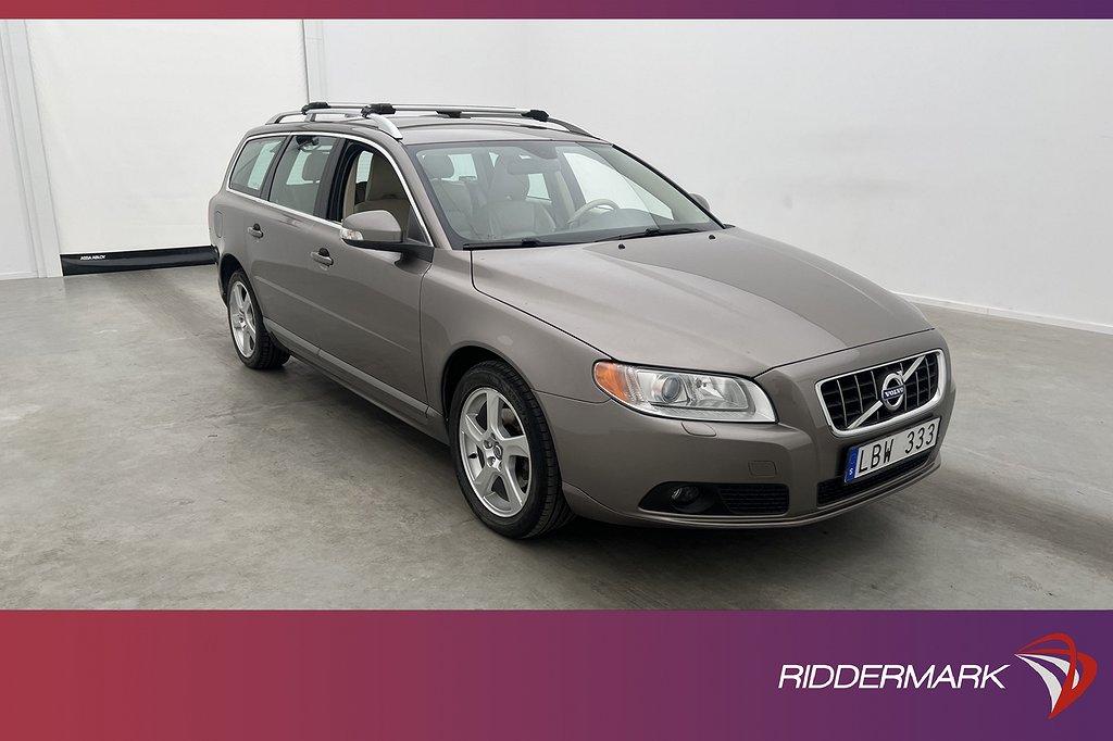 Volvo V70 D3 Summum Värmare Skinn Sensorer Dragkrok