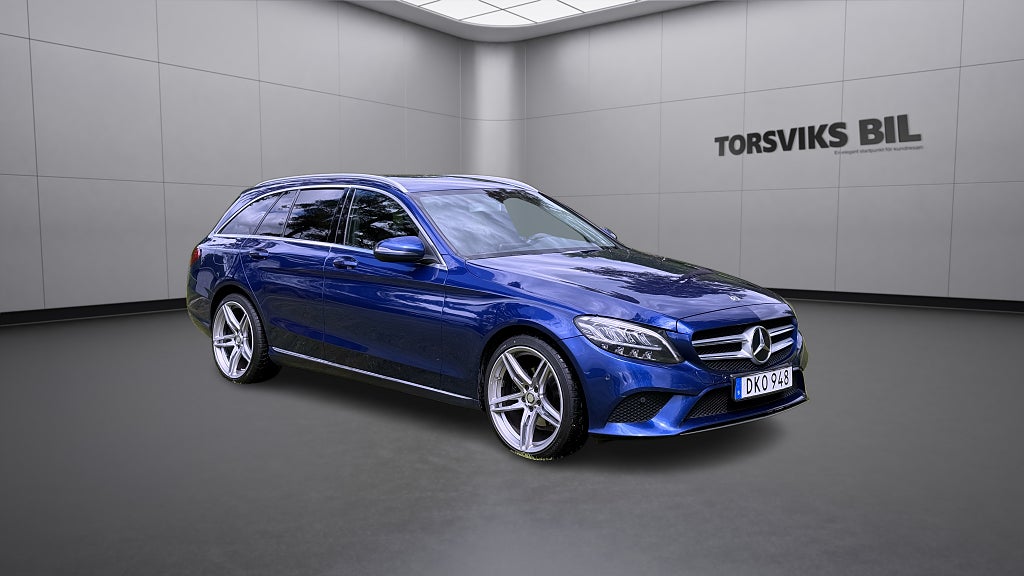 Mercedes-Benz C 200 T d 9G-Tronic Avantgarde/Värmare/19"Tums-Ny servad - miniatyr 9
