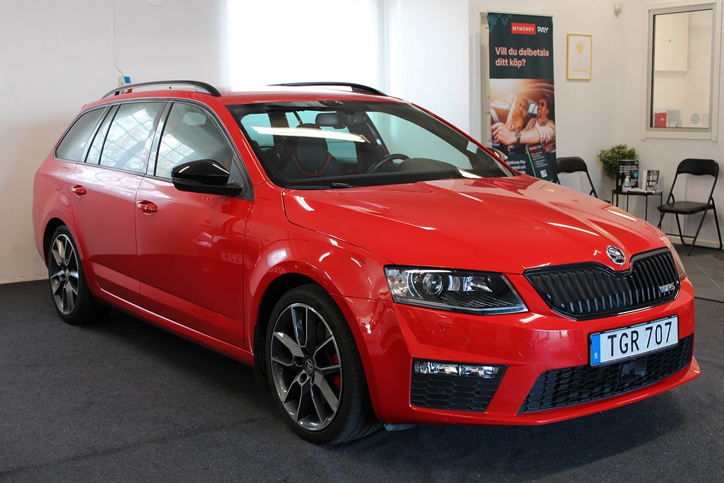 Skoda Octavia RS 4x4 2.0 TDI /M-Värmare/Adaptiv/Drag/184hk 