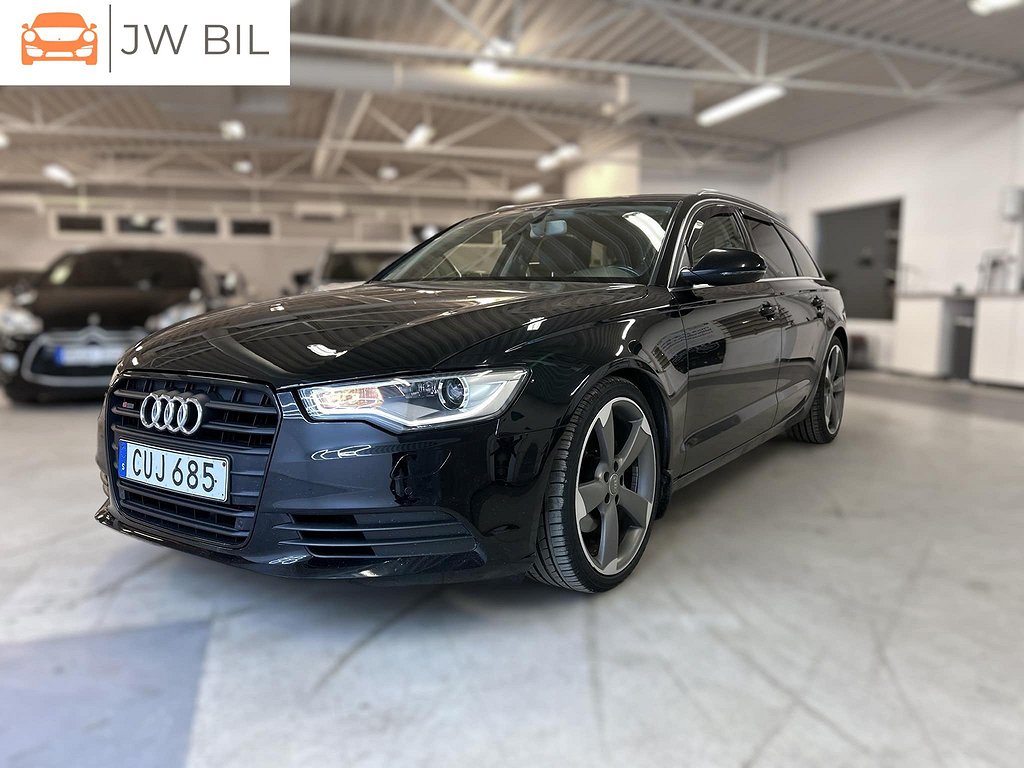 Audi A6 Avant 2.0 TDI Ultra 190hk Drag Svart Optik Nyservad