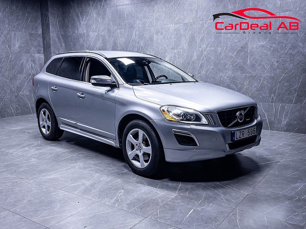 Volvo XC60 D3 AWD 163hk R-Design Värmare Skinn Drag Få ägare