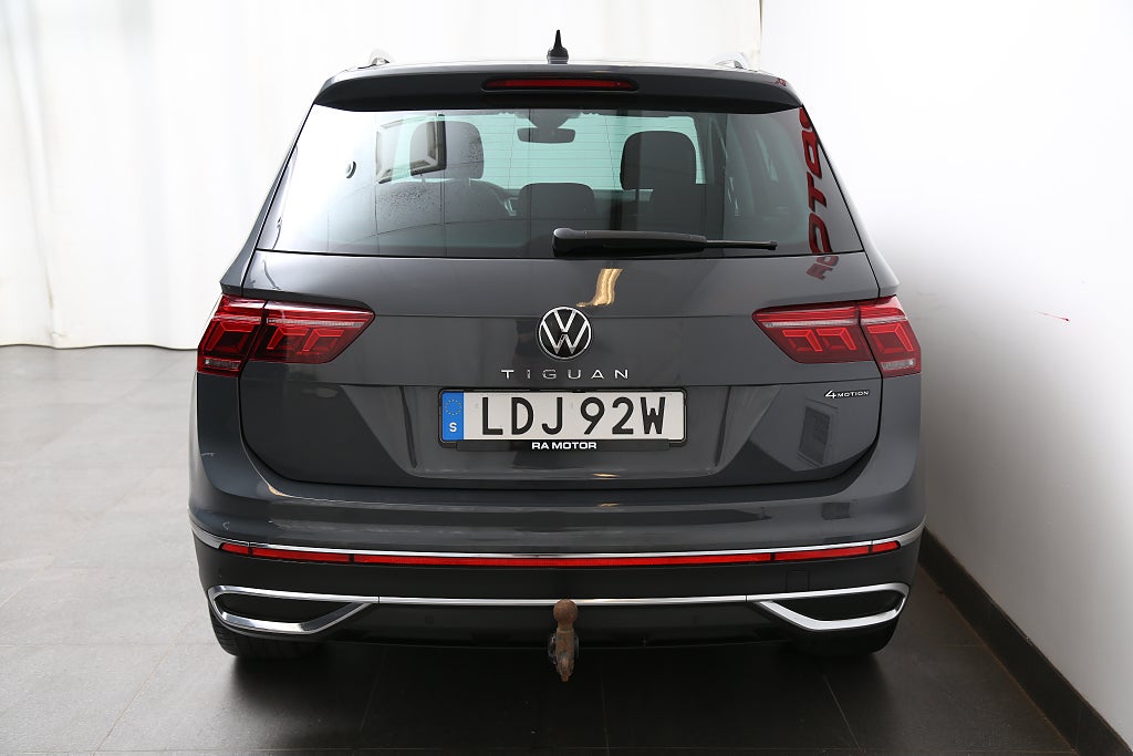 Volkswagen Tiguan 2,0 TDI 200hk 4Motion Elegance DSG Värmare Drag Leasbar 2021