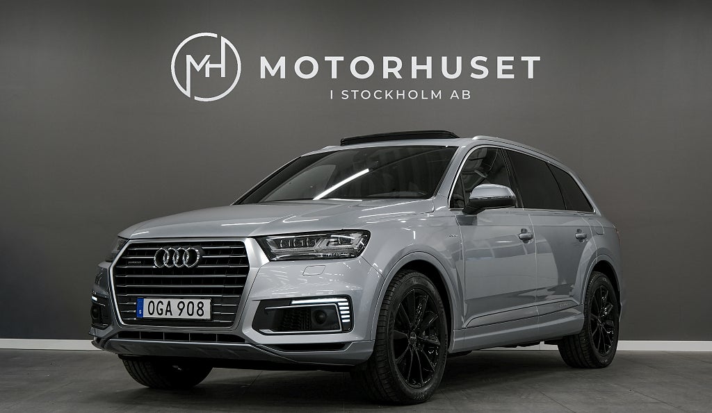 Audi Q7 e-Tron 3.0 TDI quattro 373hk Matrix Pano Värme Adaptiv