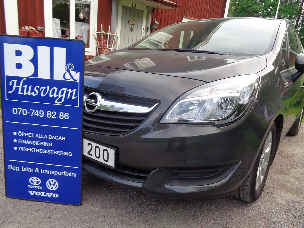 Opel Meriva 1.4 END. 11800 MIL/EN ÄGARE/FULLSERV/AUTOM/ACC/FINANS