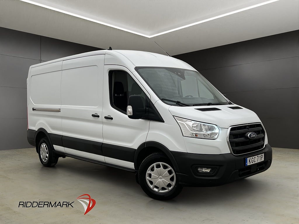 Ford transit L2H2 130hk Dragkrok B-Kamera V-Inredd CARPLAY