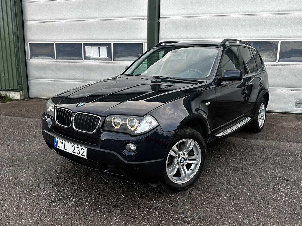 BMW X3 xDrive20d Dragkrok M- värmare Ny besiktigad 