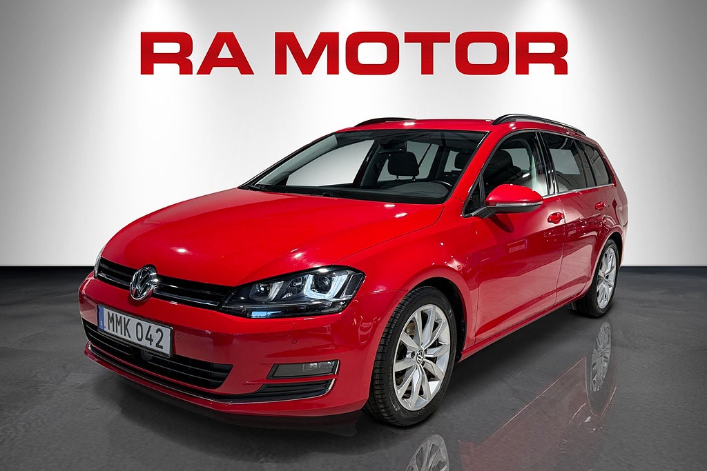 Volkswagen Golf Sportscombi 1.4 TSI 140hk GT |Drag|Värmare|Pluspaket| 2015