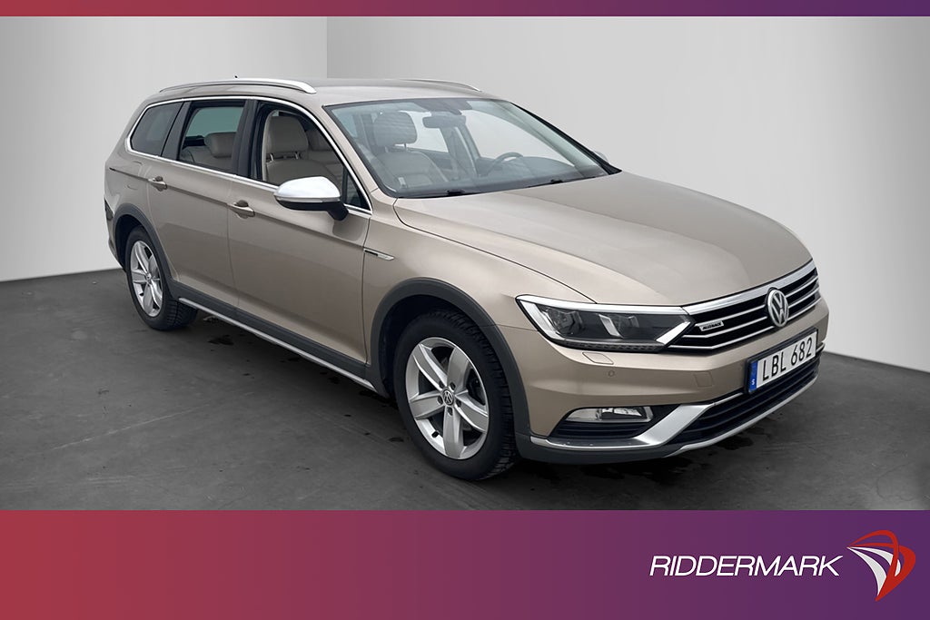 Volkswagen Passat Alltrack 2.0 TDI 4M 190hk Värmare Dragkrok