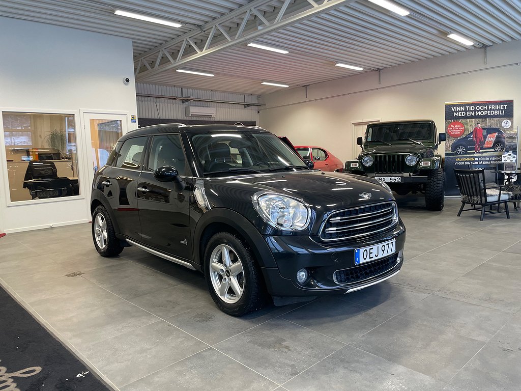 MINI Countryman Cooper ALL4 Chili Halvskinn 