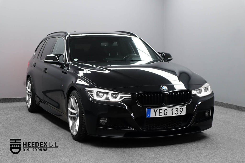 BMW 330i Touring 252hk M Sport HiFi Navi Avgasspjäll Shadowline