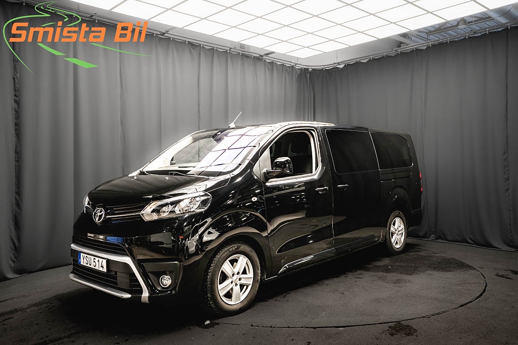 Toyota Proace Verso 2.0 D-4D 9-sits EXTRA LÅNG L3 DRAG HEAD-UP 177hk