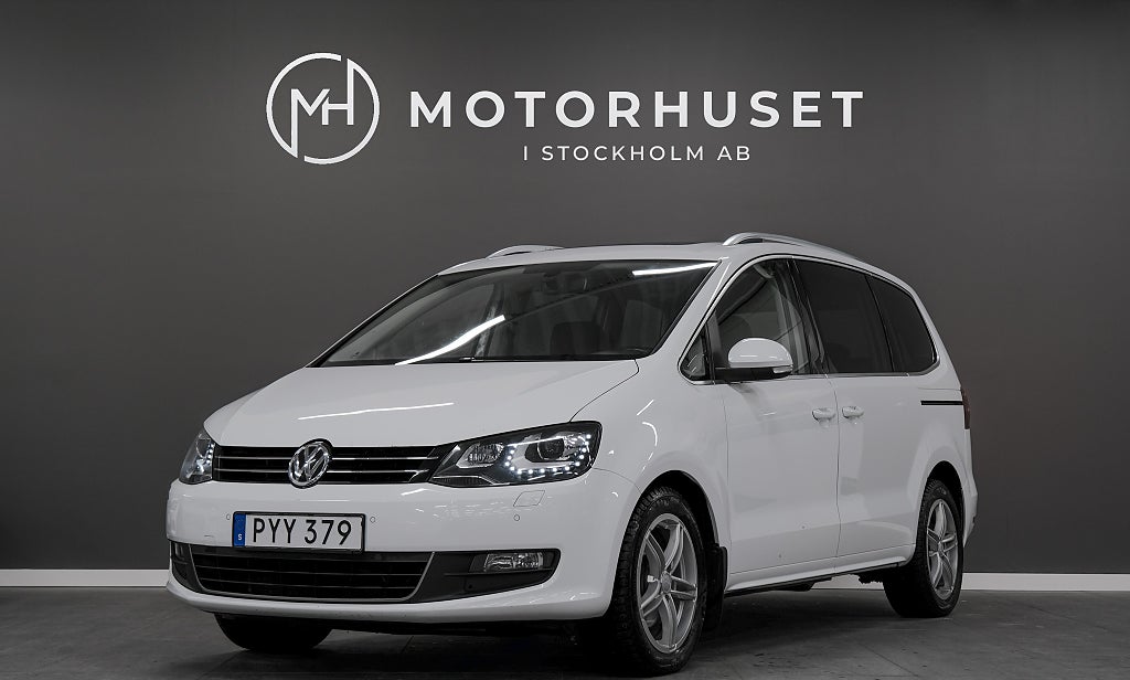 Volkswagen Sharan 7-seater 2.0 TDI Euro 6 P-värme Drag  Pano Navi Bkamera