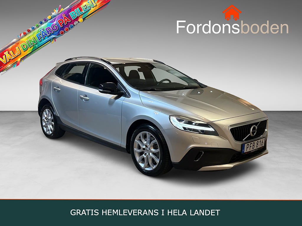 Volvo V40 Cross Country T4 AWD Business Advanced Skinn Stolsminne Farthållare