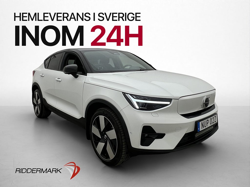 Volvo EC40 Twin Motor Performance Ultra Pano H/K Dragkrok