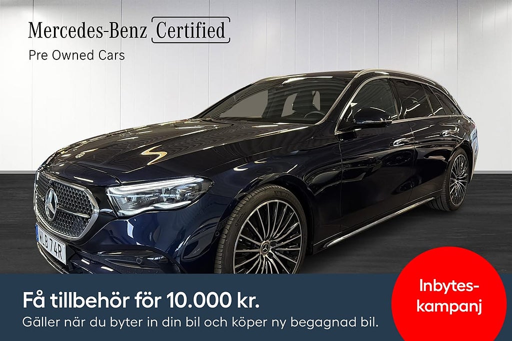 Mercedes-Benz E300 de Moms/AMG/Burmester/Dragkrok