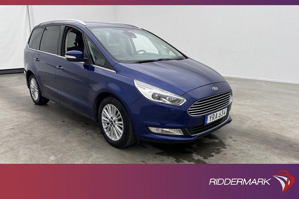 Ford Galaxy 150hk Titanium 7-Sits Kamera Navi Elstolar Drag