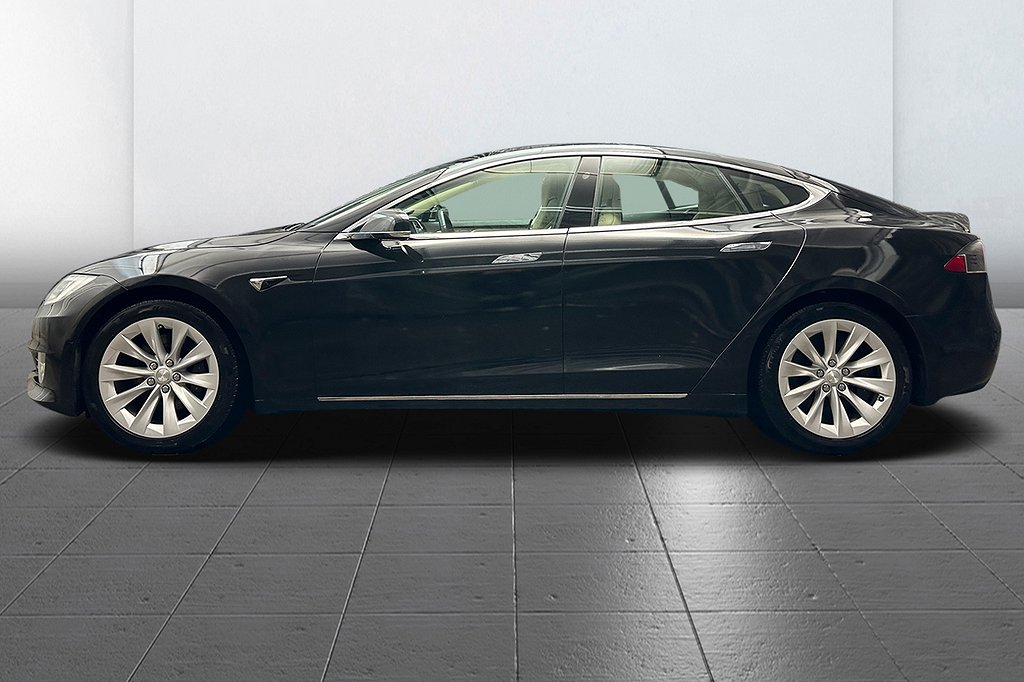 Tesla Model S 100D CCS Luftfj. Premium Uppgr. AP Ljust Skinn