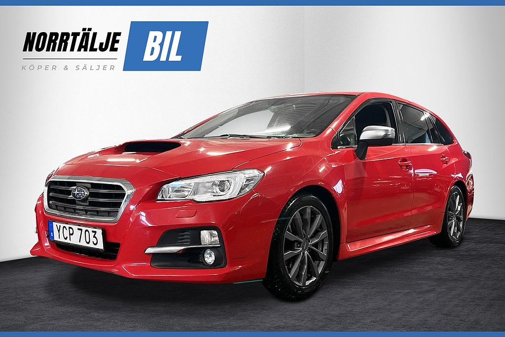 Subaru Levorg 1.6 170 HK 4WD LINEARTRONIC DRAG B-KAMERA NYSERV 17"