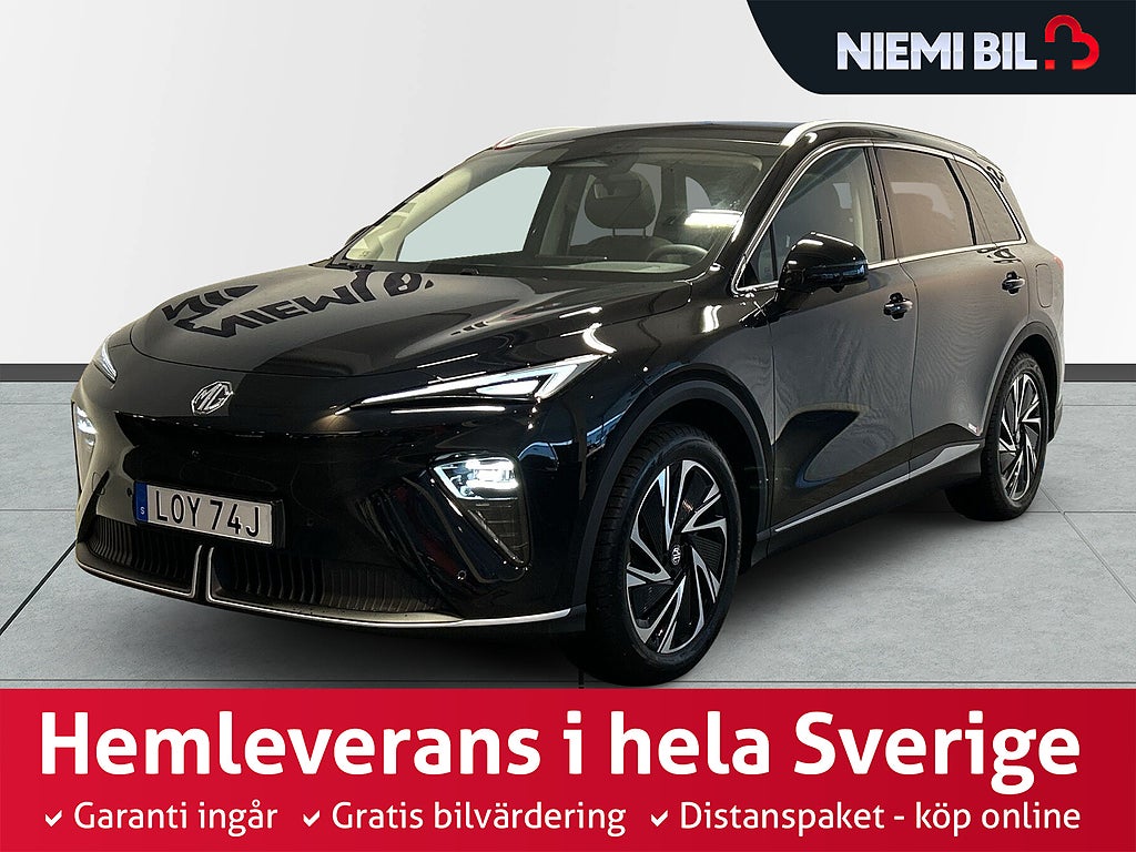 MG S6 EV Dual Motor AWD 77 kWh 7år Garanti 360° HuD MG-Pilot