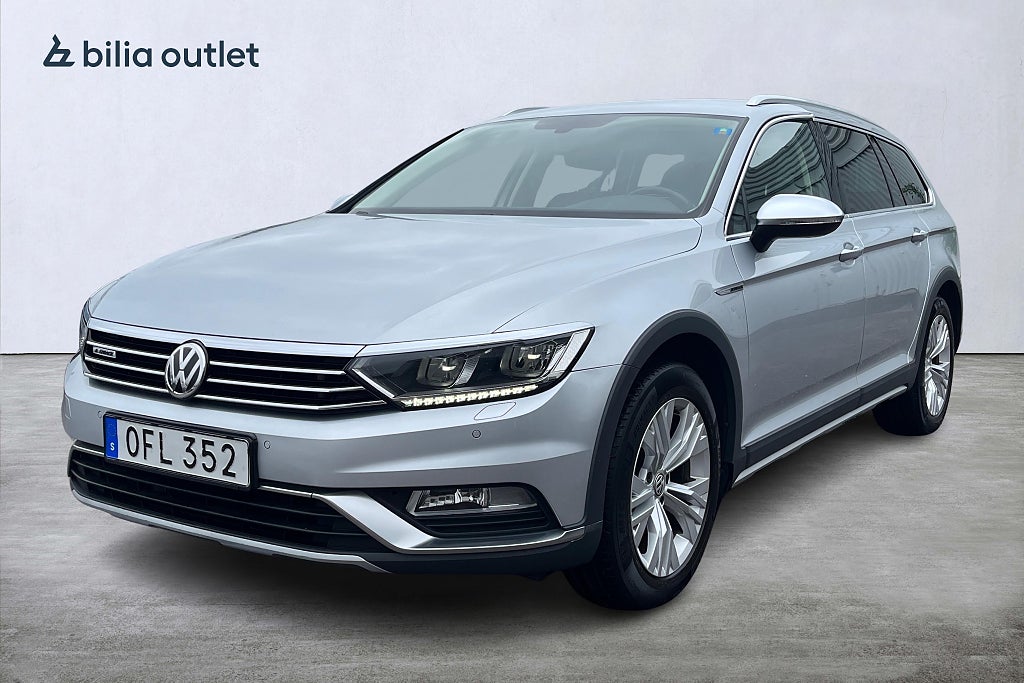 Volkswagen Passat Alltrack 2.0 TDI 4M 190hk / Dragkrok Värmare Kamera CarPlay