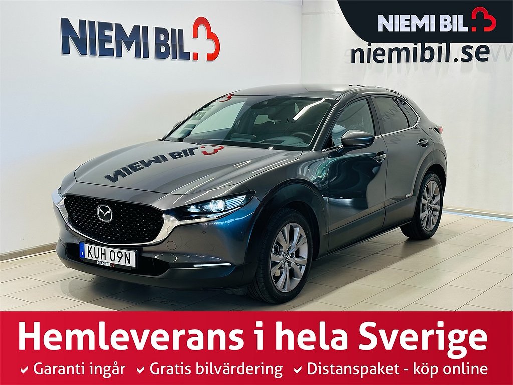 Mazda CX-30 2.0 M-Hybrid AWD 180hk/Kam/Värmare/Nav/SoV/Adptf