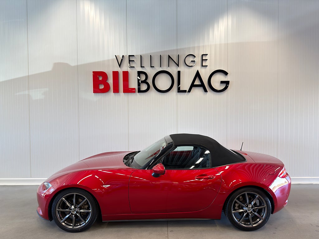 Mazda MX-5 2.0 SKYACTIV-G Skinn Navi Bose 160hk *1 Ägare*