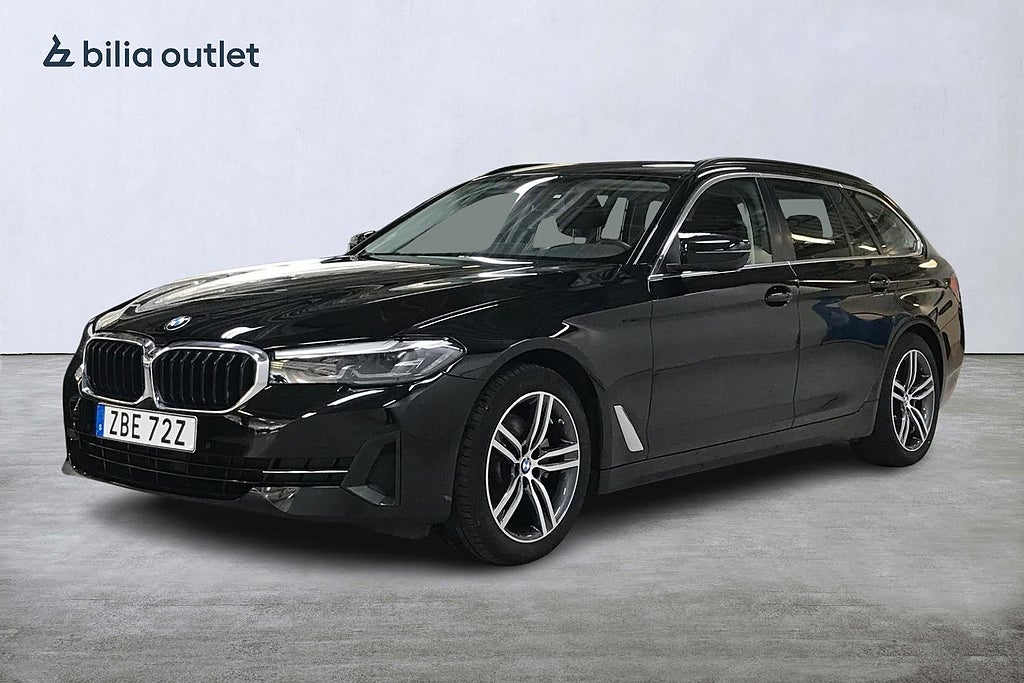 BMW 520d Touring Steptronic 190hk Cockpit Navi Drag Backkamera