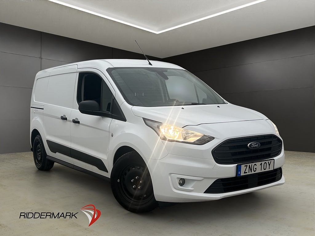 Ford Transit Connect LWB Värmare Drag V-Inredd CARPLAY Moms