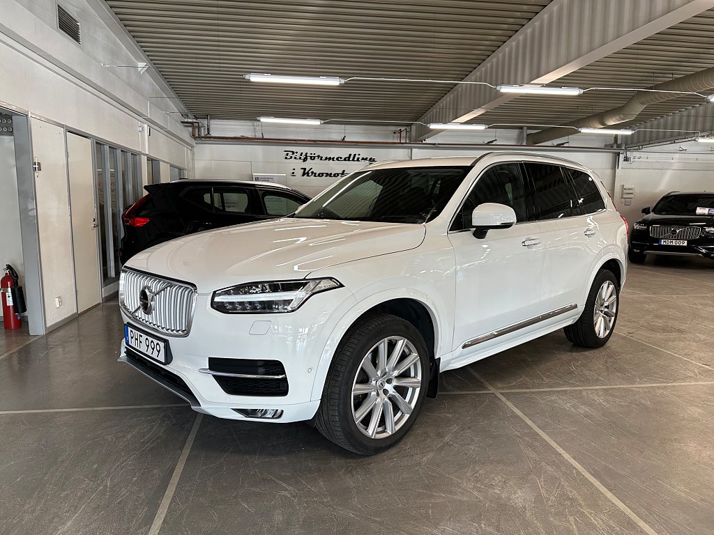 Volvo XC90 7-sits D4 AWD Inscription HUD 360° Värmare Dragkrok