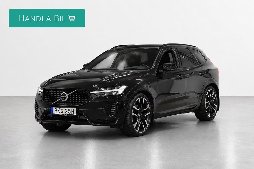 Volvo XC60 Recharge T8 AWD R-Design Värmare Pano B&W Luft Moms Drag