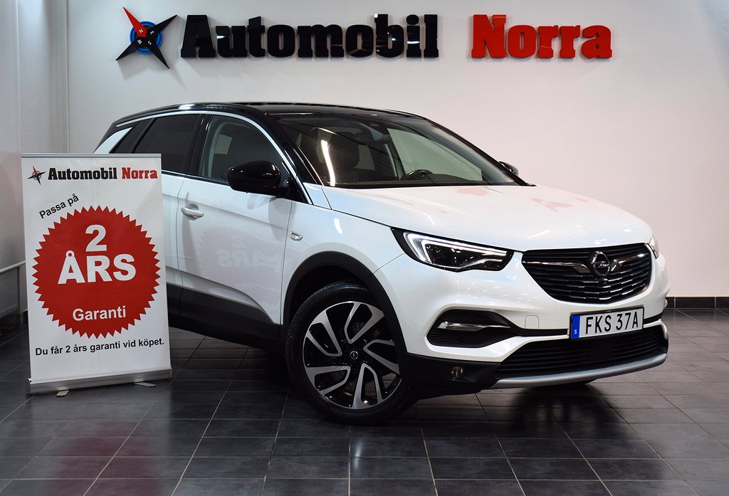 Opel Grandland X 1.6 180hk Auto Ultimate Drag Värmare 2års Garanti