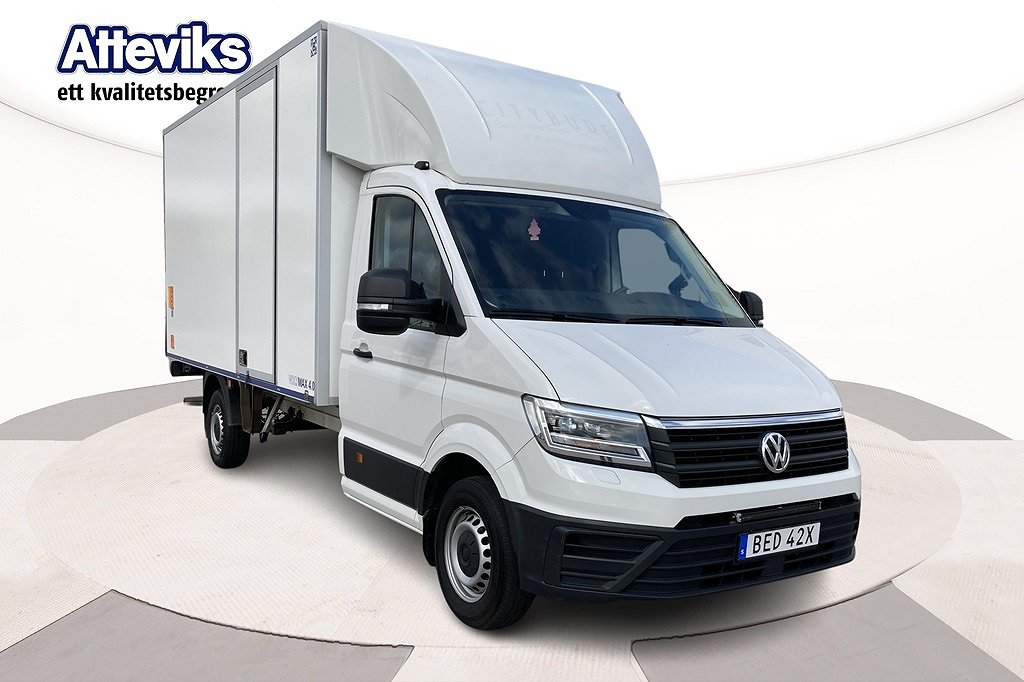 Volkswagen Crafter 35 Volymax 177hk Automat *moms *backkamera *sidodörr