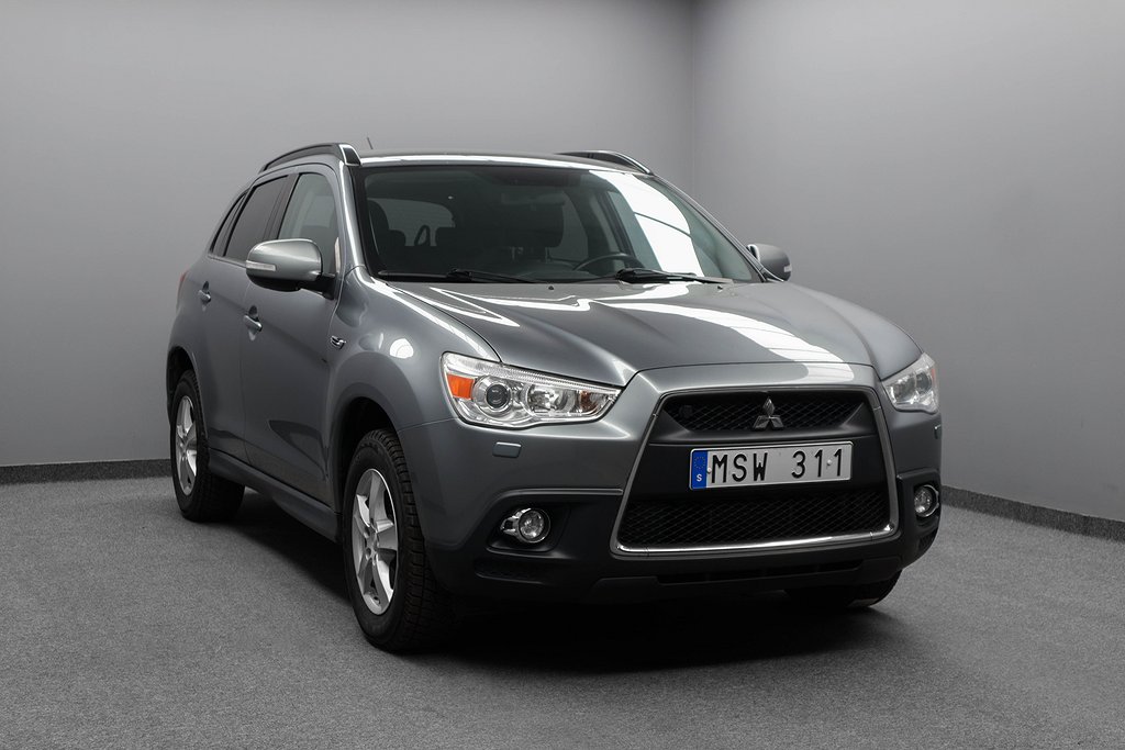 Mitsubishi ASX 1.8 Di-D Active M-Värme Skinn Drag Elstolar 