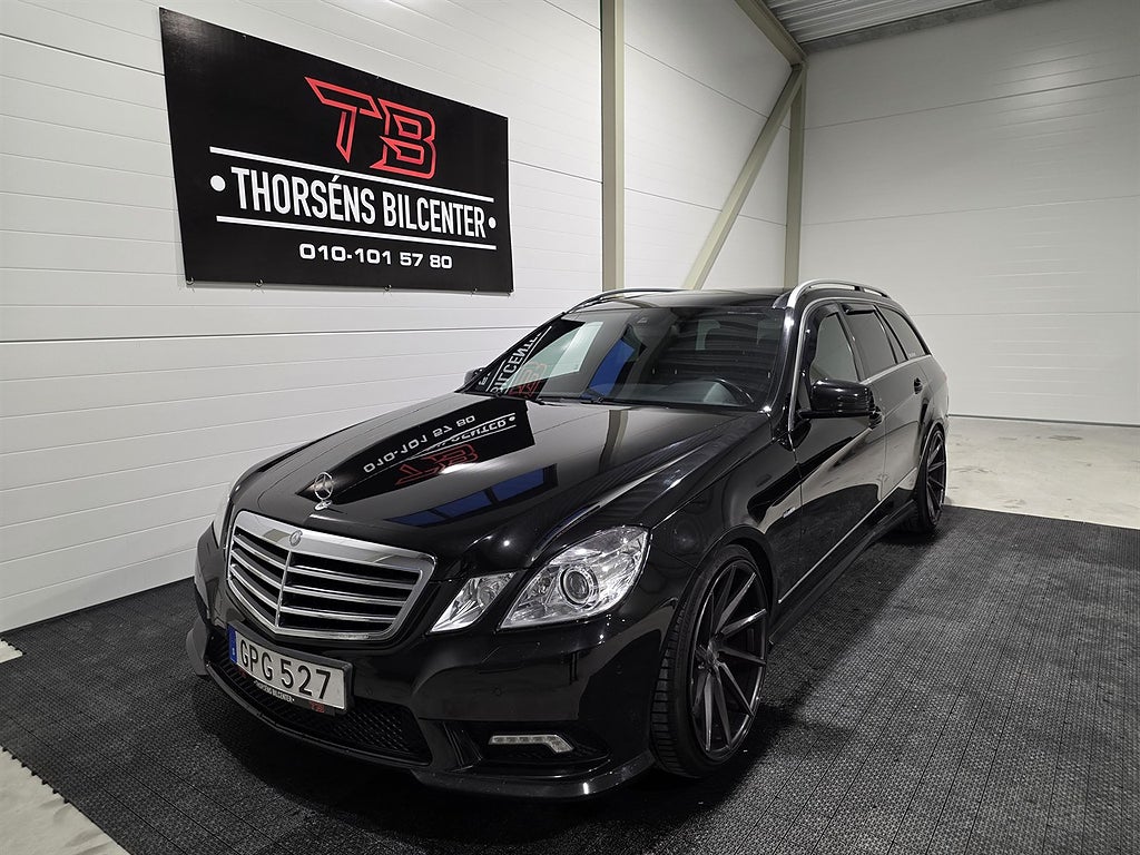 Mercedes-Benz E 220 T CDI, 170hk AMG Sport, Avantgarde/Drag