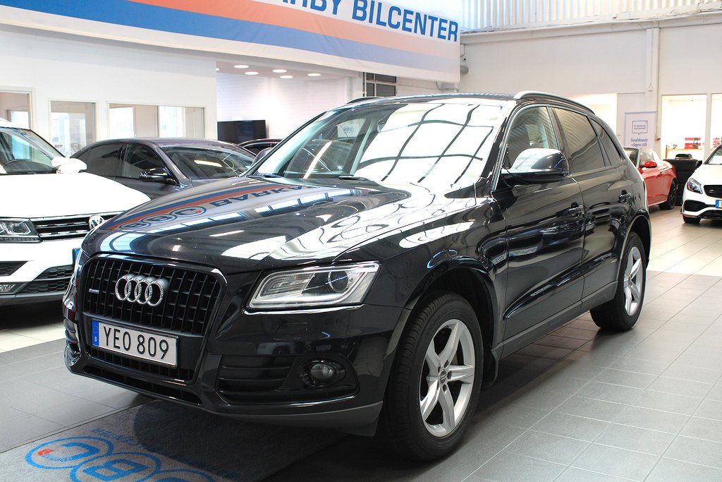 Audi Q5 2.0 TDI quattro S-Line+Svart Optik Automat/ Krok