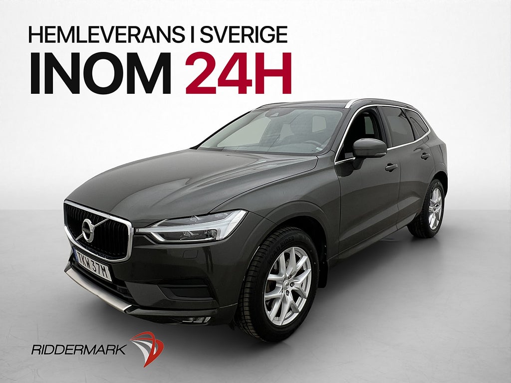 Volvo XC60 B4 AWD 197hk Skinn Drag Värmare Kamera CarPlay