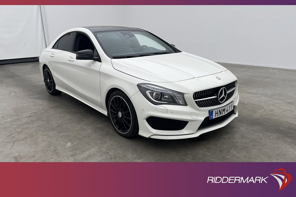 Mercedes-Benz CLA Coupé 200 156hk AMG Pano Kamera Navi