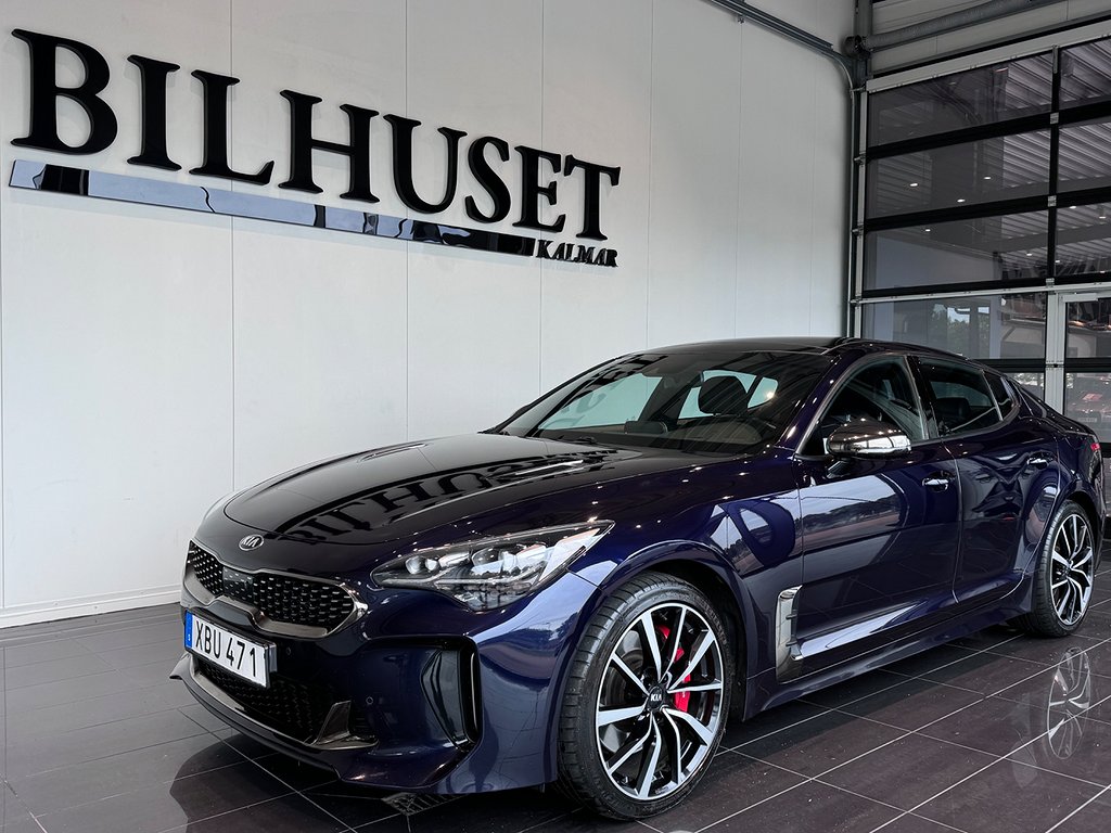 Kia Stinger GT 3.3 V6 AWD 370hk Pano H/K HUD 360° 