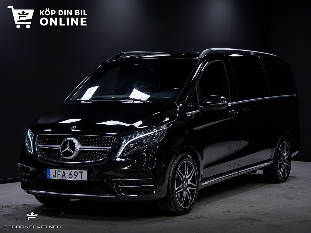 Mercedes-Benz V 300d 4MATIC 237HK 9G AMG BURMESTER MOMS 