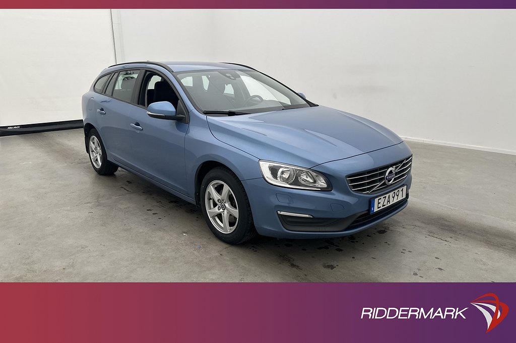 Volvo V60 D2 115hk Värmare Dragkrok Rattvärme 0,41L/Mil