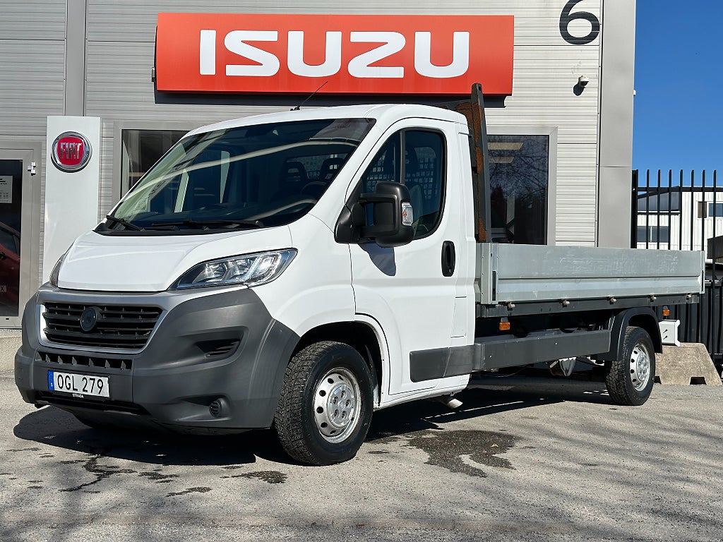Fiat Ducato 35 2.3 FLAKBIL L3 | LÅNGA | LASTVIKT 1362 kg | CHASSI |