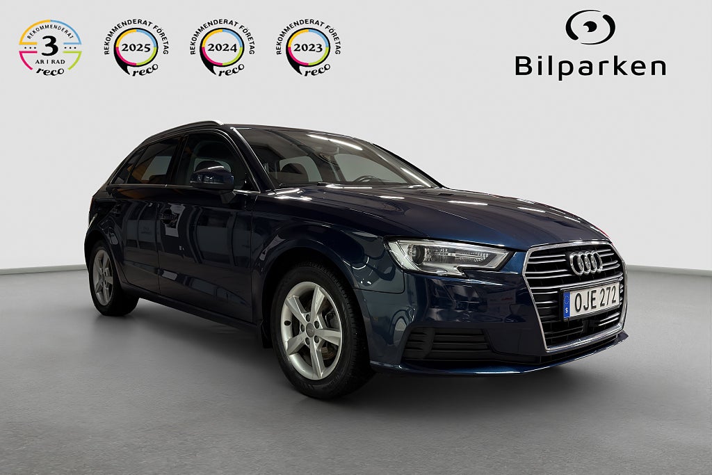Audi A3 Sportback 1.4 TFSI COD S Tronic Comfort | Navi | 150hk
