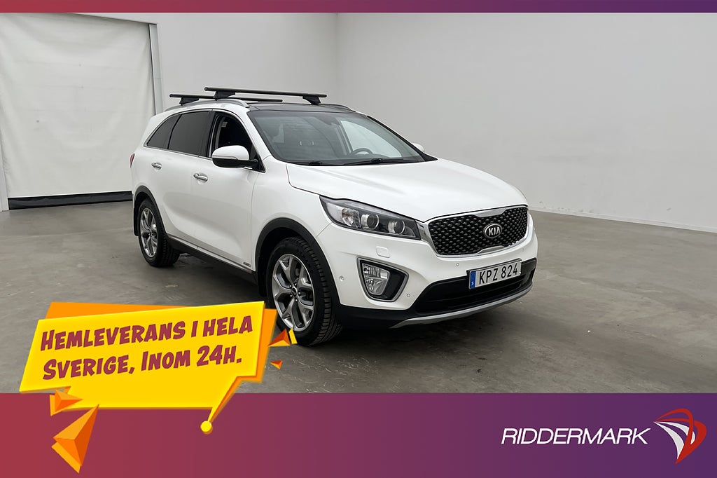 Kia Sorento 2.2 200hk AWD 7-Sits Pano Skinn Infinity Drag